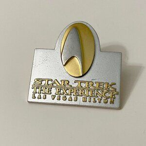 Vintage 1998 Star Trek The Experience Las Vegas Hilton Pin